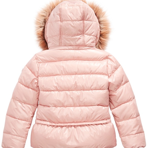 MICHAEL Michael Kors Faux-Fur-Trim Hooded Puffer - Picture 2 of 3